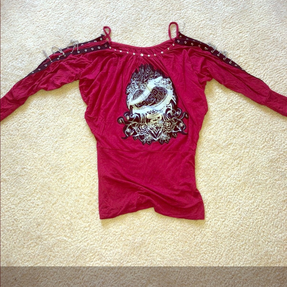 Kimikal shoulder chain top